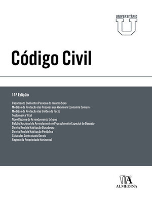 cover image of Código Civil--Edição Universitária--14ª Edição